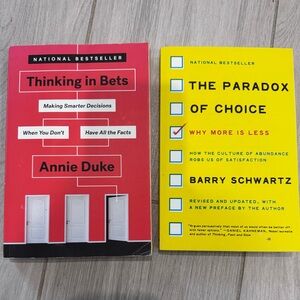 Set of 2 National Bestseller must-read leadership books paperback